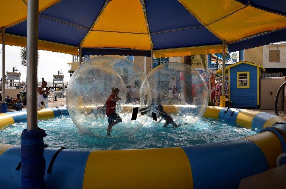 Aqua Spheres in Destin, FL - HarborWalk Adventures
